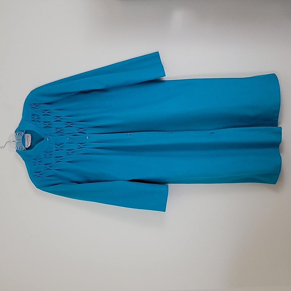 Kayser Vintage Turquoise Robe M